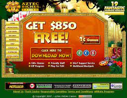 aztec riches casino bonus